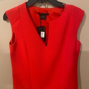 Armani Exchange Red Sleeveless Top NWT